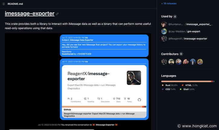 How to Export iMessage Chat Histories to Your Mac