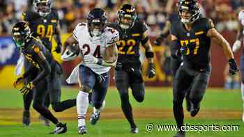 Bears' Khalil Herbert to miss multiple weeks with ankle injury, per report