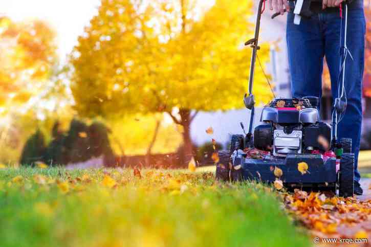 Now that fall is here, when should you stop mowing?