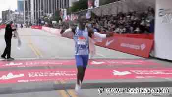 Kelvin Kiptum wins 2023 Chicago Marathon in stunning debut with unofficial world record