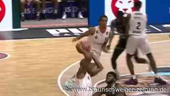 Spiel Highlights zu Basketball Löwen Braunschweig - NINERS Chemnitz (2)