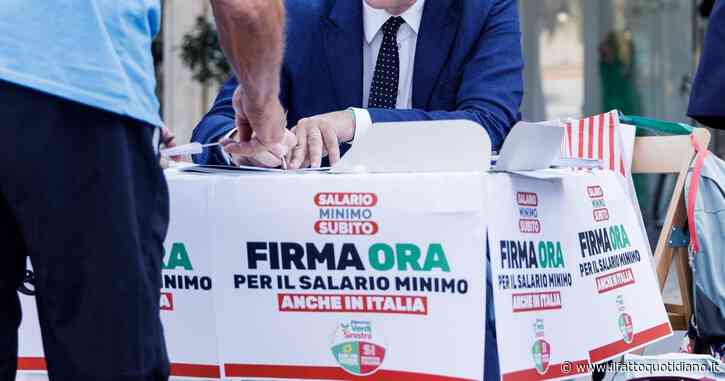 Firma day per il salario minimo, Angelo Bonelli: “Già superate le 600mila adesioni”