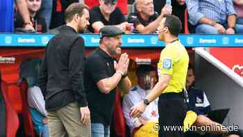 Baumgart wütet gegen Schiedsrichter: „Das geht mir auf die Eier“