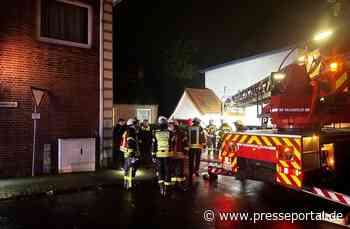 FW-ROW: 3 Verletzte bei Brand in Zevener Mehrfamilienhaus