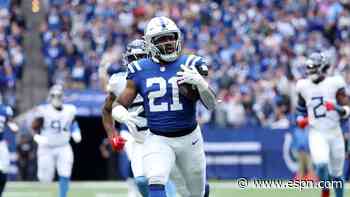 Colts' Zack Moss rips off 56-yard TD run against Titans