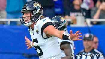 NFL Week 5's big questions, risers and fallers: Jaguars upset Bills, Bears offense dominates