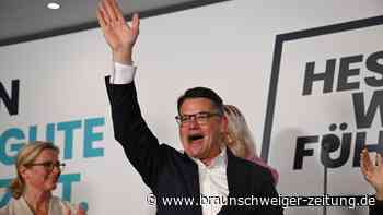 CDU in Hessen vorn: Schwarz-Grün könnte weiter regieren
