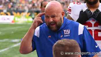 LOOK: Giants finally score first TD in first half this season, a pick-six off Dolphins' Tua Tagovailoa