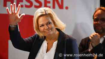 Hessen-Wahl live: CDU triumphiert – Faeser lässt Zukunft offen