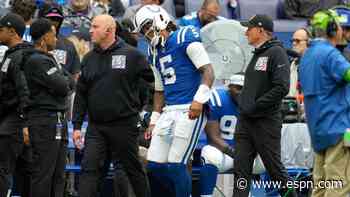 Colts rule QB Richardson out with shoulder injury
