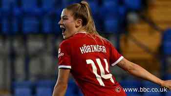 Liverpool 2-0 Aston Villa: Marie Hobinger nets first goal as Reds record back-to-back wins