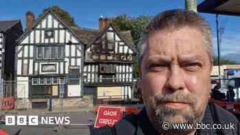 Man praises Bilston community after pub fire left him homeless