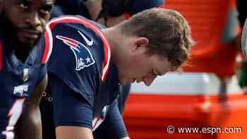 Jones again pulled by Belichick, but remains QB1