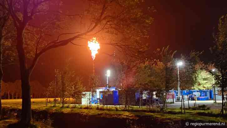 Veiligheidsregio: bel geen 112 bij zien vlam op NAM locatie langs de A7 nabij Noordbeemster