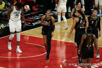 Young and Plum Each Score 26 Points as Aces Dominate Liberty 99-82 in WNBA Finals Opener
