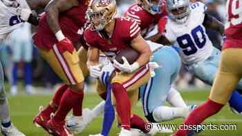 49ers' Christian McCaffrey ties Emmitt Smith in NFL record books with touchdown vs. Cowboys