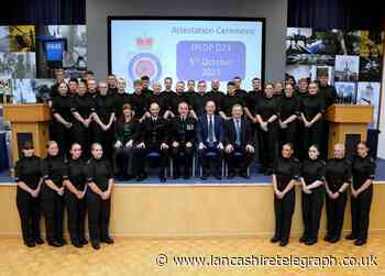 Lancashire Chief Constable welcomes new police recruits