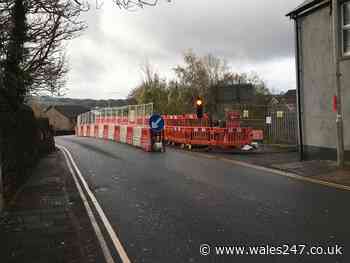 Work to install the new Llanharan railway footbridge next weekend