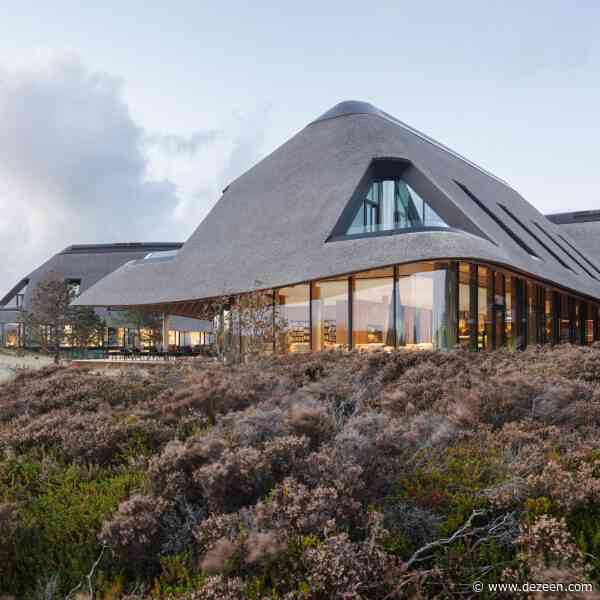 Ingenhoven Architects tops island health resort with Europe's largest thatched roof