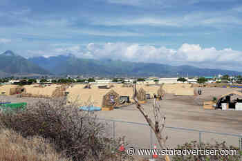 Homeless shelter for Lahaina fire survivors filling up