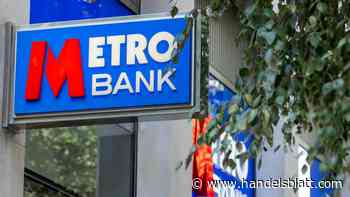 Finanzinstitut: Investoren retten britische Metro Bank