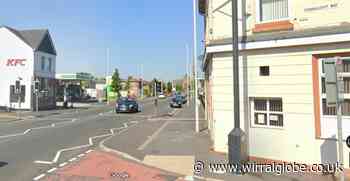 KFC, petrol station and five cars damaged in Birkenhead
