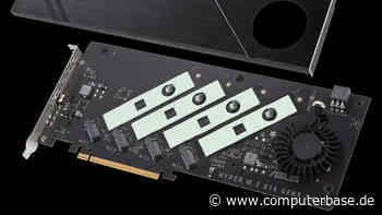 Asus Hyper M.2 Gen5: Auch die SSD-Adapter wechseln auf PCIe 5.0