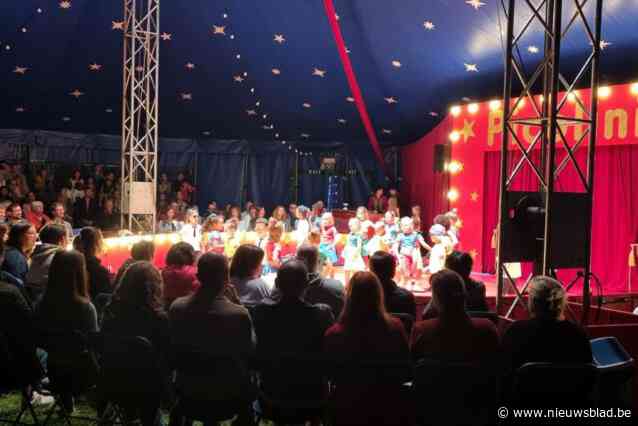 Leerlingen stelen de show in circus Picolini