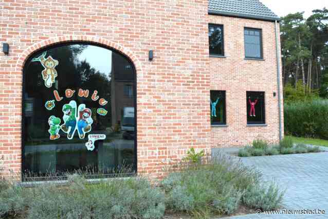 Aapjes, Lego en Super Mario achter ramen om Lowieke (5) en zijn familie te steunen na verpletterend nieuws