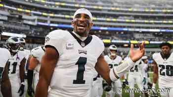 SVP's One Big Thing: Eagles, Lions make Week 5's "very good" list