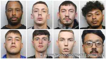 Eight men sentenced for total of more than 36 years for drug offences