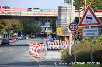 B64-Brückenneubau in Paderborn erfordert weitere Sperrung