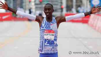 Kiptum shatters marathon record and moves within reach of two-hour mark