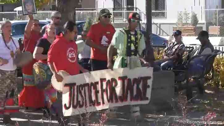 Loved ones march to pay tribute to memory of Jackie Crazybull
