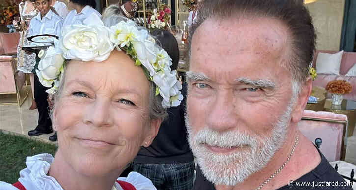 Jamie Lee Curtis Reunites With 'True Lies' Co-Star Arnold Schwarzenegger Almost 30 Years After the Movie Released
