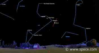See the moon snuggle up to Venus early on Oct. 10
