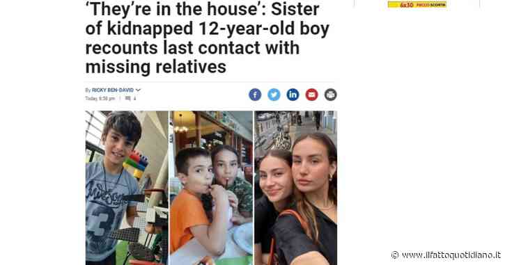 “Credo che questa sia la fine”: i messaggi dal kibbutz della famiglia di Gaya. Rapito da Hamas il fratello 12enne