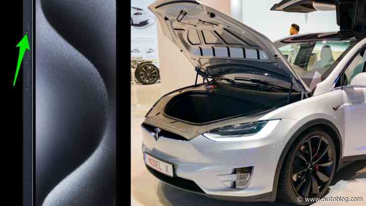 Tesla owners are using the iPhone 15 Pro's new button to unlock their cars, pop the frunk, get the AC going