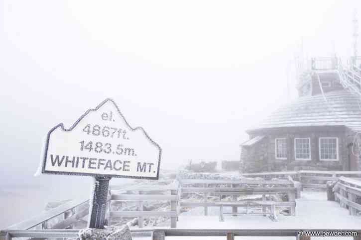 New York Ski Resort Captures First Snowfall Of The Season