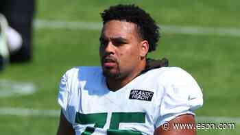 Jets lose top O-lineman Vera-Tucker for season