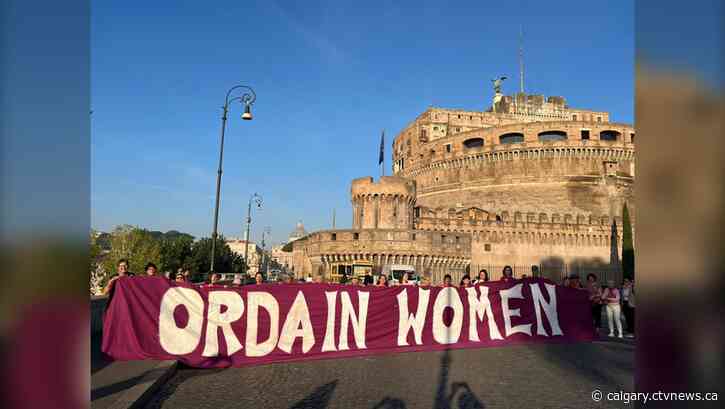Calgary woman part of march advocating for women’s ordination within the Catholic church