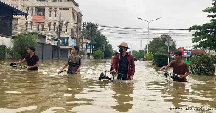 Schwere Überflutungen in Myanmar – 14.000 Vertriebene