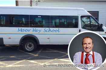 Burnley’s Dave Fishwick helps school after minibus stolen