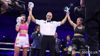 Terri Harper misses chance to become unified light-middleweight champion in Cecilia Braekhus draw