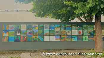 Kunstwand Hochzoll: Bald werden die Bilder verkauft