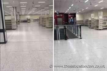 TikTok shows empty Bexleyheath Wilko store as it closes