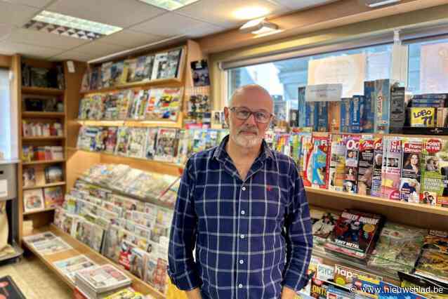 Danny (65) slaat na 34 jaar bladzijde om van krantenwinkel Papyros: “Ik was vaak een soort maatschappelijk werker”