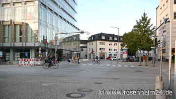 Nach langer Diskussion: Gibt es bald einen Kreisverkehr in der Rosenheimer Innenstadt?