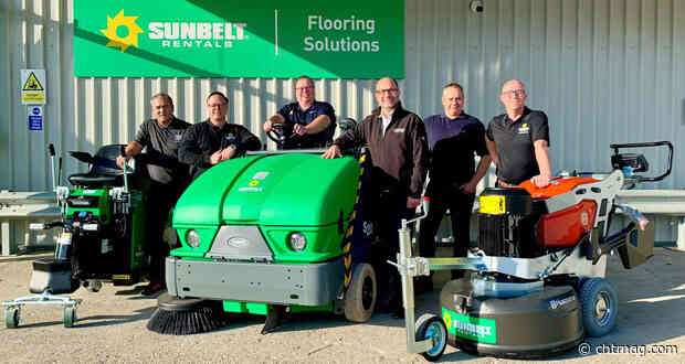 Sunbelt Rentals launches new floor care and maintenance rental equipment offering to the UK