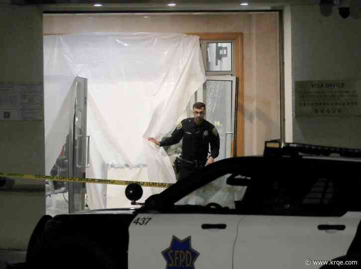 Car rams into Chinese consulate in San Francisco and police fatally shoot driver, officers say